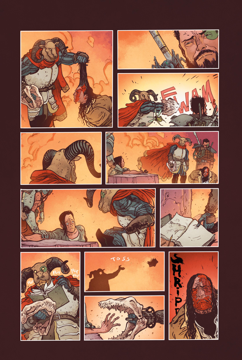 Image: Image Comics/Skybound Entertainment; Extremity #2 art